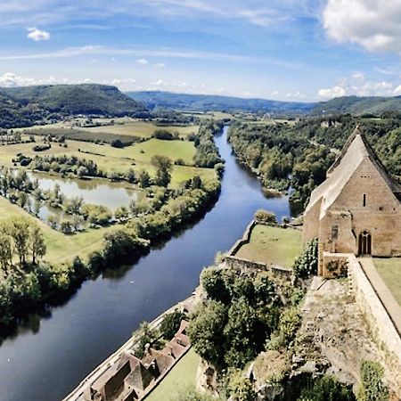 Au Coeur De Beynac, Superbe Maison Du 14Eme Siecle Avec Jardin Panoramique Экстерьер фото
