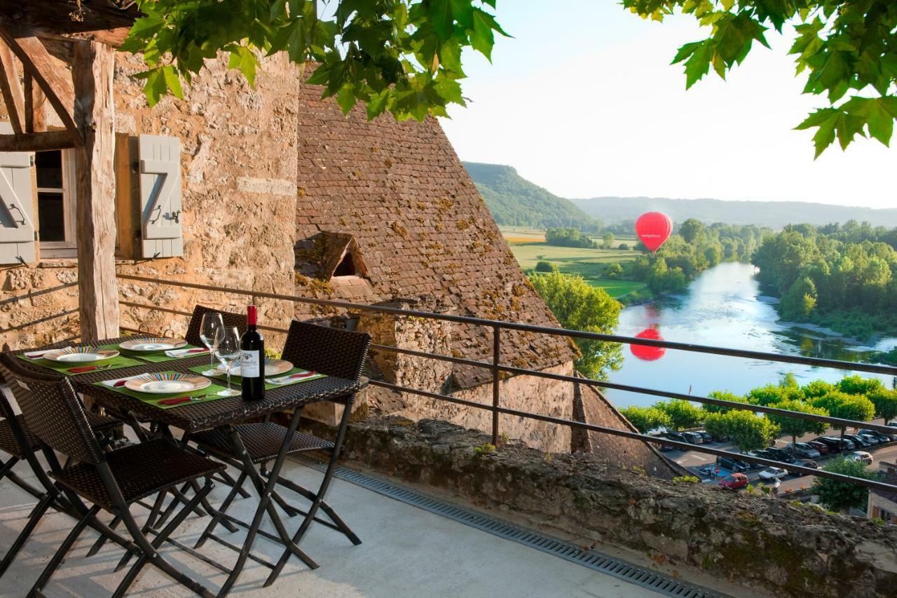 Au Coeur De Beynac, Superbe Maison Du 14Eme Siecle Avec Jardin Panoramique Экстерьер фото